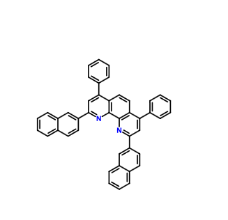 2,9-二-2-萘-4,7-二苯基-1,10-菲咯啉