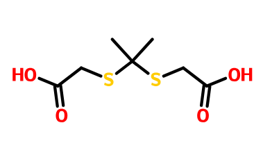 2,2'-[丙烷-2,2-二基双(硫代)]二乙酸
