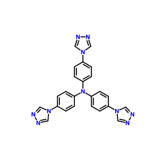 Benzenamine, 4-(4H-1,2,4-triazol-4-yl)-N,N-bis[4-(4H-1,2,4-triazol-4-yl)phenyl]-