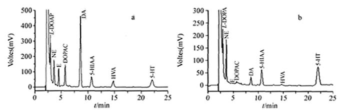 8种单胺类神经递质色谱图