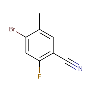 4-溴-2-氟-5-甲基苯甲腈