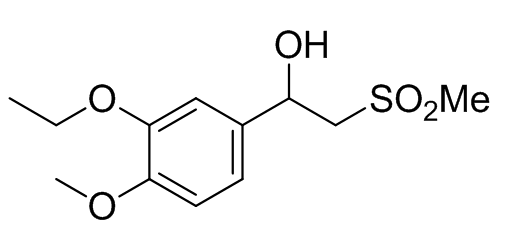 1-(3-乙氧基-4-甲氧基苯基)-2-(甲基磺酰基)乙醇