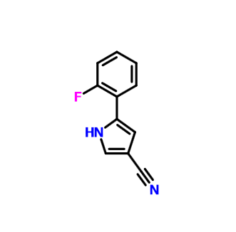 5-(2-氟苯基)-1H-吡咯-3-甲腈