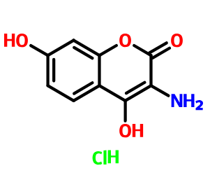 3-氨基-4,7-二羟基香豆素盐酸盐