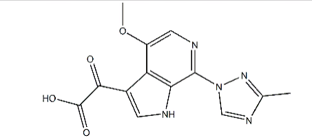 2-(4-甲氧基-7-(3-甲基-1H- 1,2,4-三唑-1-基)-1H-吡咯并[2,3-C]吡啶