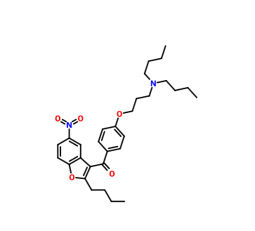 (2-丁基-5-硝基-3-苯并呋喃基)[4-[3-(二丁基氨基)丙氧基]苯基]甲酮