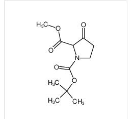 Methyl 1-(tert-butoxycarbonyl)-3-oxopyrrolidine-2-carboxylate