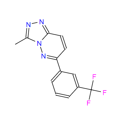 3-甲基-6-(3-[三氟甲基]苯基)-1,2,4-噻唑并-(4,3-b)吡嗪