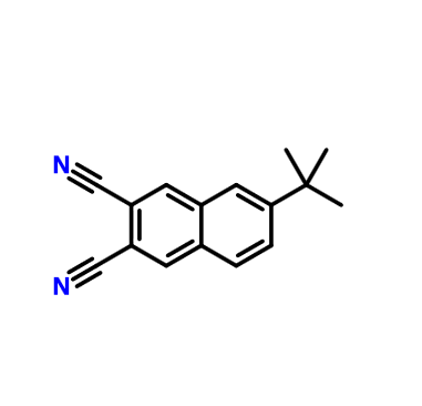 6-叔丁基-2,3-二氰基萘