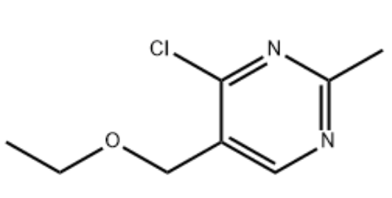 2-甲基-5-乙氧基甲基-6-氯嘧啶
