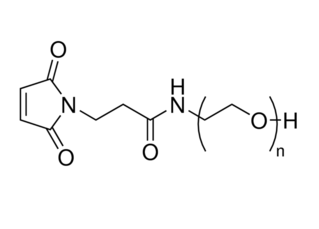 α-马来酰亚胺基-ω-羟基聚乙二醇（酰胺键）