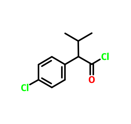 3-甲基-2-(4-氯苯基)丁酰氯