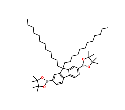 2,7-双(4,4,5,5-四甲基-1,3,2-二氧环戊硼烷-2-基)-9,9-双(十二烷基)芴
