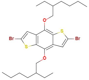 2,6-二溴-4,8-双[(2-乙基己基)氧基]苯并[1,2-b:4,5-b']二噻吩