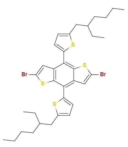 Benzo[1,2-b:4,5-b'']dithiophene, 2,6-dibroMo-4,8-bis[5-(2-ethylhexyl)-2-thienyl]-