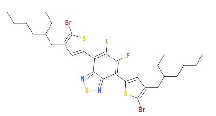 5,6-二氟-4,7-二(5-溴-4-(2-乙基己基)-2-噻吩基)苯并噻二唑