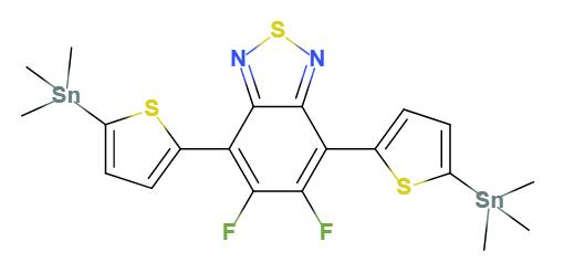 5,6-二氟-4,7-双(5-三甲基锡基噻吩-2-基)苯并[C][1,2,5]噻二唑