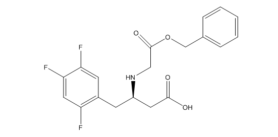 (R)-3-(苄氧羰基乙基)氨基-4-(2,4,5-三氟苯基)-丁酸