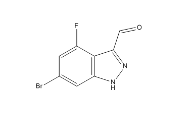 6-溴-4-氟-(1H)-吲唑-3-甲醛