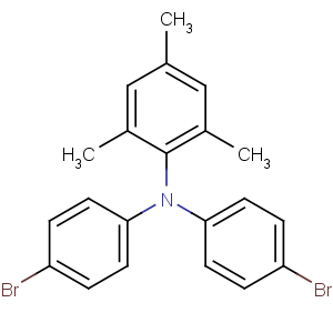 N,N-双(4-溴苯基)-2,4,6-三甲基苯胺