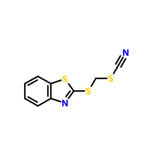 2-(硫氰酸甲基巯基)苯并噻唑
