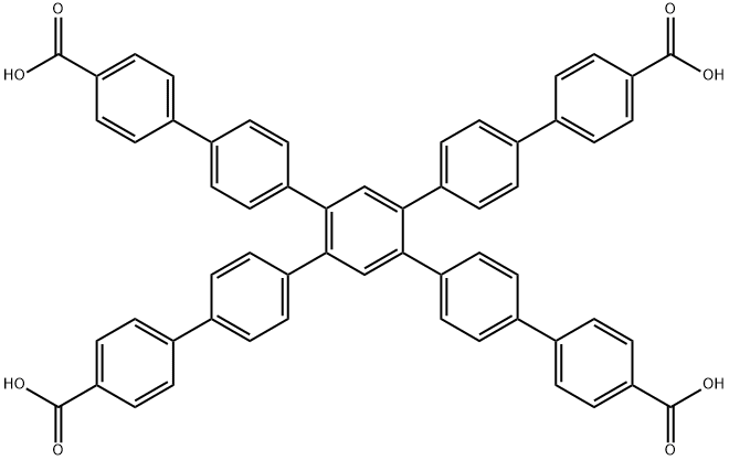 4'',5''-双(4'-羧基[1,1'-联苯]-4-基)[1,1':4',1'':2'',1''':4''',1''''-喹啉苯基]-4,4''''-二羧酸