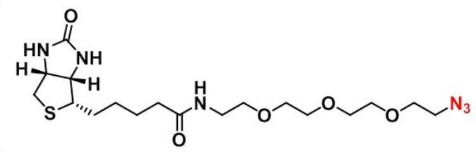 N-[2-[2-[2-(2-叠氮乙氧基)乙氧基]乙氧基]乙基]生物素胺