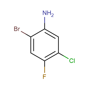 2-溴-4-氟-5-氯苯胺
