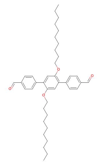 2',5'-双(癸氧基)-[1,1':4',1''-三联苯]-4,4''-二甲醛