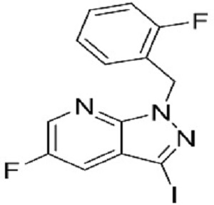 5-氟-1-(2-氟苯基)-3-碘-1H-吡唑酮基[3,4-b]吡啶