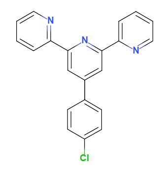 4′-(4-氯苯基)-2, 2′:6′, 2″-三联吡啶