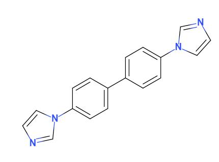 4,4'-双(1H-咪唑-1-取代)-1,1'-联苯