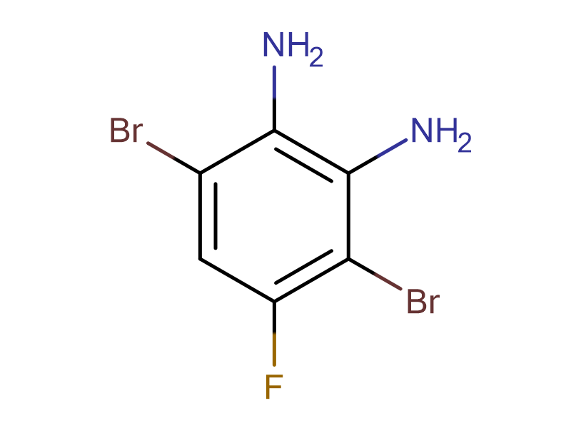 3,6-二溴-4-氟苯-1,2-二胺