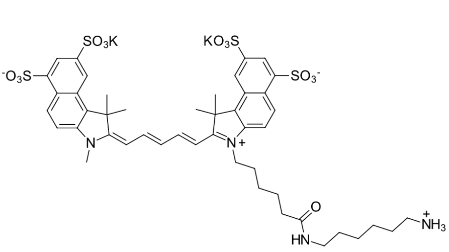 水溶磺化Cy5氨基，Sulfo-Cyanine5 amine