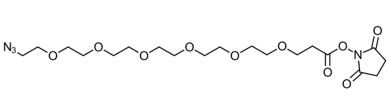 Azido-PEG6-NHS ester,叠氮-六聚乙二醇-琥珀酰亚胺酯