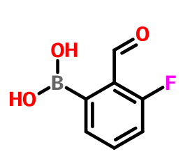 3-氟-2-甲酰基苯硼酸