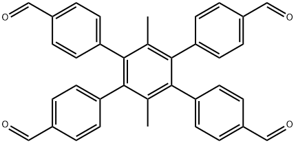 4,5-bis(4-formylphenyl)-3,6-dimethyl-[1,1:2,1-terphenyl]-4,4-dicarbaldehyde