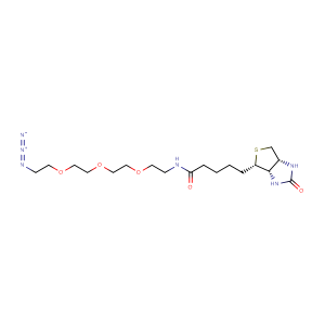 N-[2-[2-[2-(2-叠氮乙氧基)乙氧基]乙氧基]乙基]生物素胺