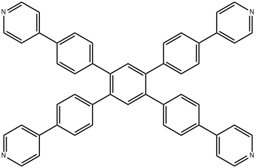 4,4''-di(4-pyridyl)-4',5'-bis[4-(4-pyridyl)-phenyl]-1,1':2',1''-terphenyl