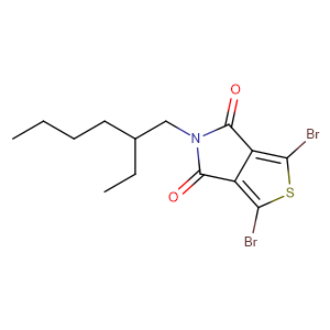 1,3-二溴-5-乙基己基-4H-噻吩并(3,4-C)吡咯-4,6(5H)-二酮