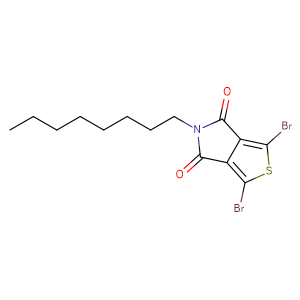 1,3-二溴-5-辛基-4H-噻吩并[3,4-C]吡咯-4,6(5H)-二酮