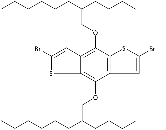 2,6-二溴-4,8-双[(2-丁基正辛基)氧]苯并[1,2-B:4,5-B']二噻吩