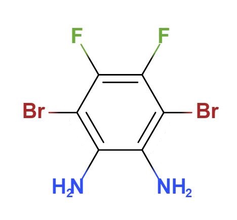 3,6-二溴-4,5-二氟-1,2-苯二胺