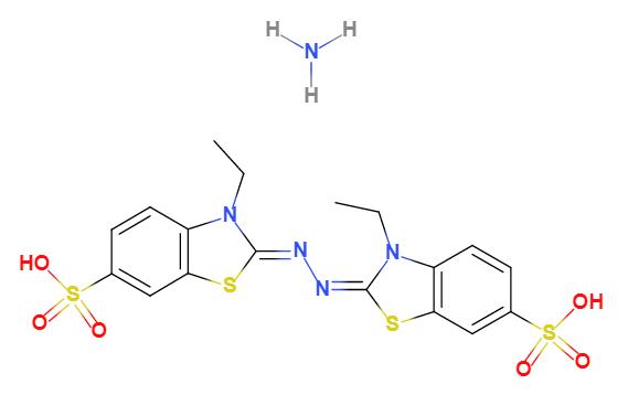 2,2'-联氮双(3-乙基苯并噻唑啉-6-磺酸)二铵盐