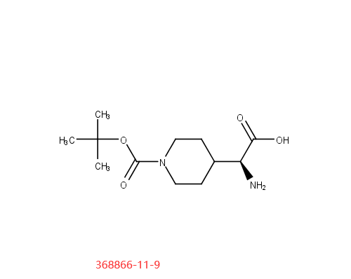 (2S)-2-amino-2-{1-[(tert-butoxy)carbonyl]piperidin-4-yl}acetic acid