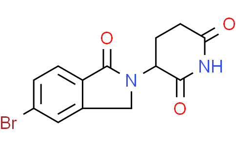 3-(5-Bromo-1-oxoisoindolin-2-yl)piperidine-2,6-dione