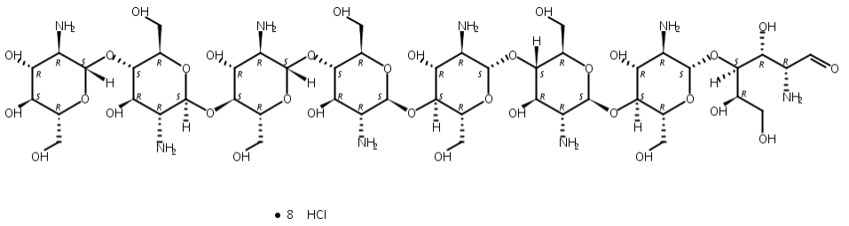 壳八糖盐酸盐