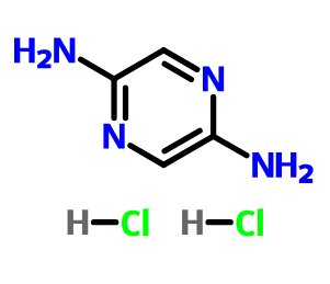吡嗪-2,5-二胺二盐酸盐
