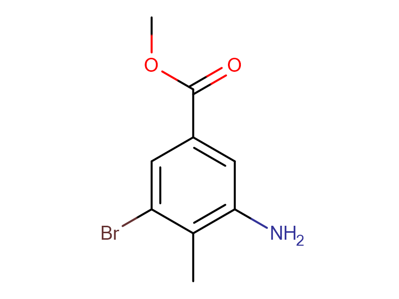 3-氨基-5溴-4-甲基苯甲酸甲酯