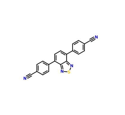 4-[4-(4-cyanophenyl)-2,1,3-benzothiadiazol-7-yl]benzonitrile